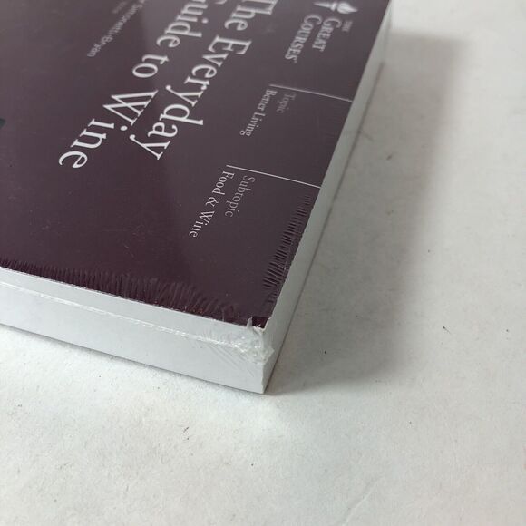 Great Courses Transcript Book Only The Everyday Guide to Wine Sealed E2 - Picture 8 of 8